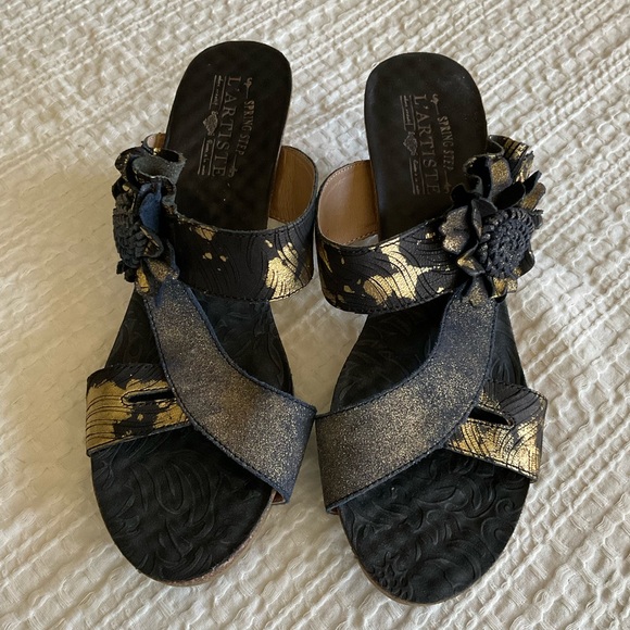 L’Artiste Spring Step heeled sandals in size 41 (9.5-10) - Picture 2 of 7